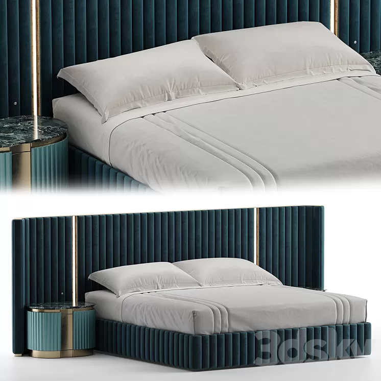 visionnaire leonardo bed 3D Model visionnaire leonardo bed 3D Model