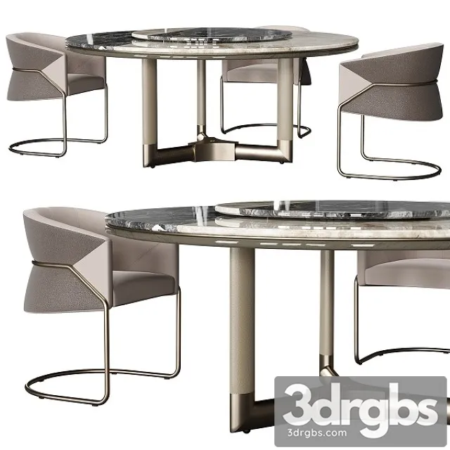 Visionnaire Morgan Bonnie Set 3D Model Download