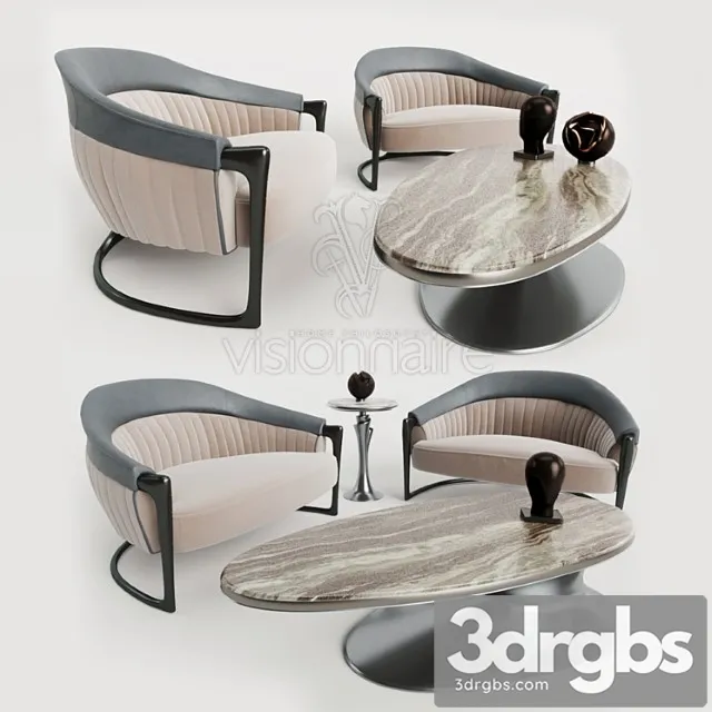 Visionnaire Set 2 3D Model Download