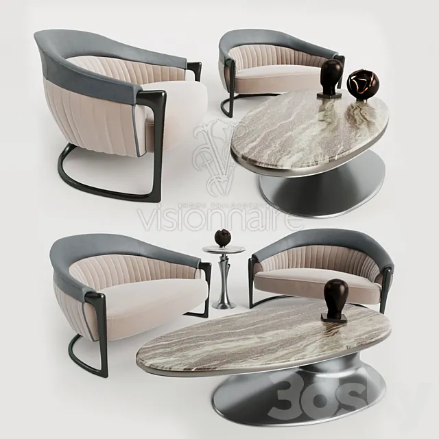 Visionnaire set 3D Model