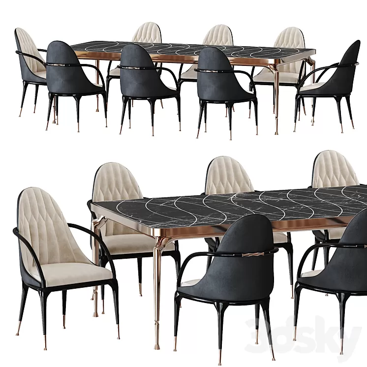 Visionnaire thule and jera 3D Model