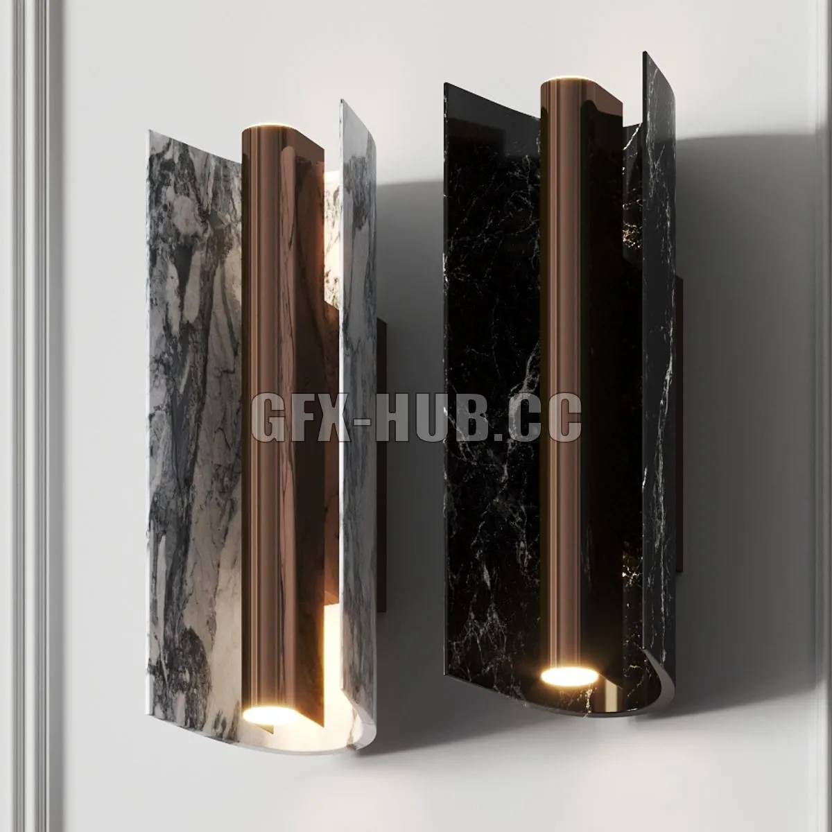 Visionnaire Wave Sconce 3D Model Visionnaire Wave Sconce 3D Model