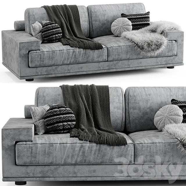 Viskonti Plus sofa 3D Model Viskonti Plus sofa 3D Model