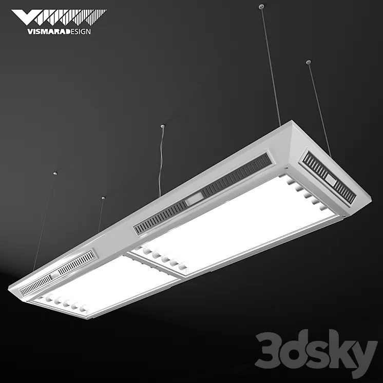 Vismara Design Pool lamp – ART DECO 3D Model