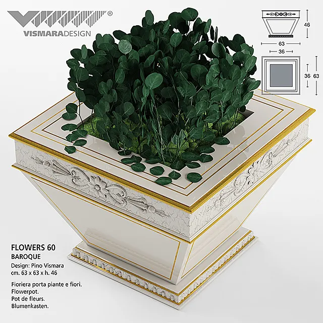 Vismara Flowers 60 3DModel