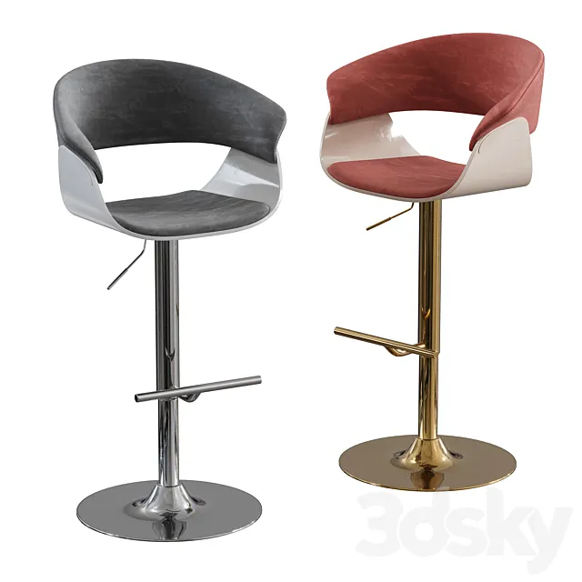 Vismara home bar stool 3DModel Vismara home bar stool 3DModel