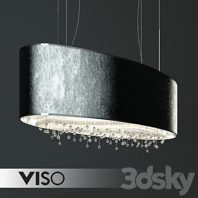 Viso VELVET Lamp 3D Model Viso VELVET Lamp 3D Model
