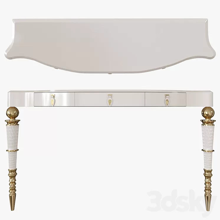 Vissionnaire VERSAILLES CONSOLE 3D Model Vissionnaire VERSAILLES CONSOLE 3D Model