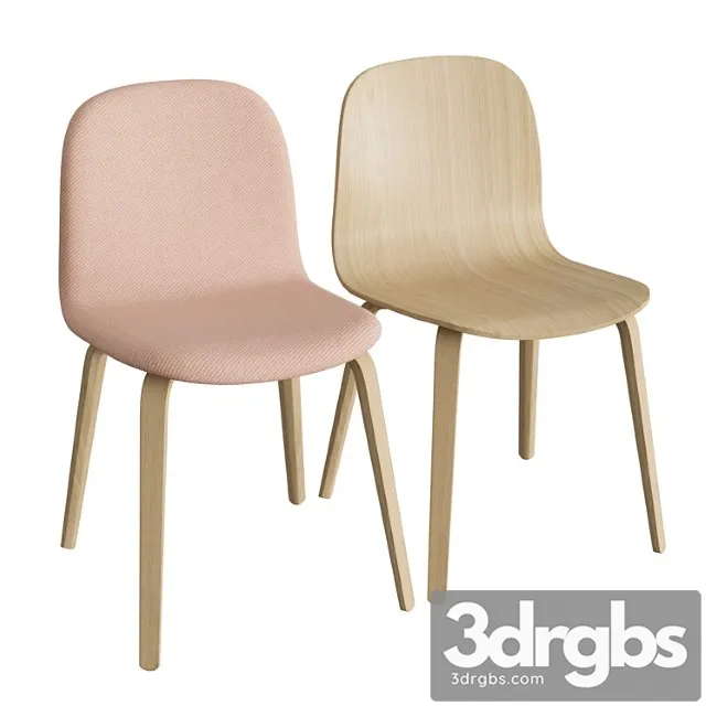 Visu chair wood base 2 3D Model Download Visu chair wood base 2 3D Model Download