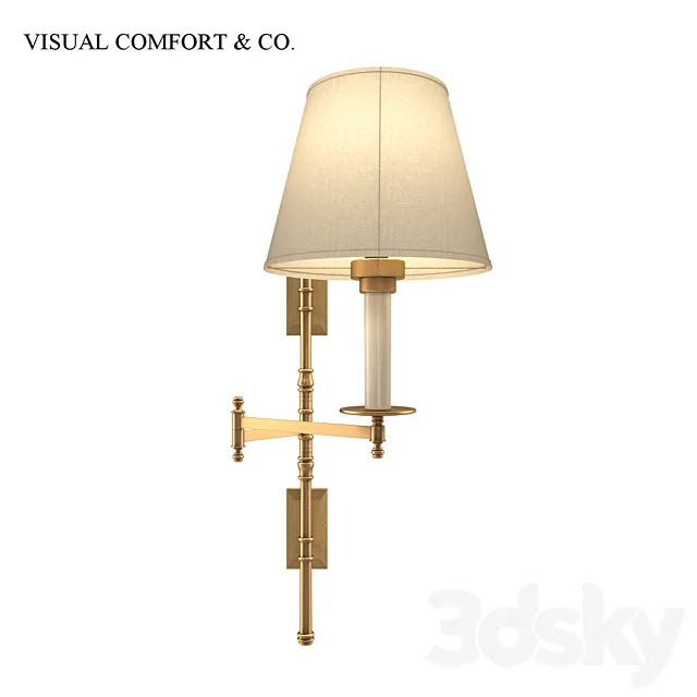Visual comfort and Co LampCHD5102AB 3D Model Visual comfort and Co LampCHD5102AB 3D Model