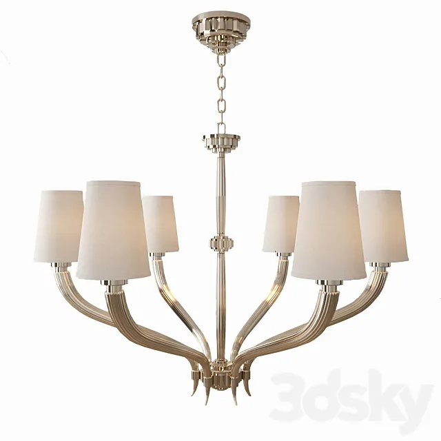 Visual Comfort CHC2462PN-NP 3D Model Visual Comfort CHC2462PN-NP 3D Model