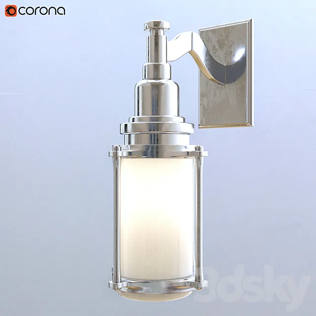 Visual Comfort CHD2050PN-WG 3D Model Visual Comfort CHD2050PN-WG 3D Model