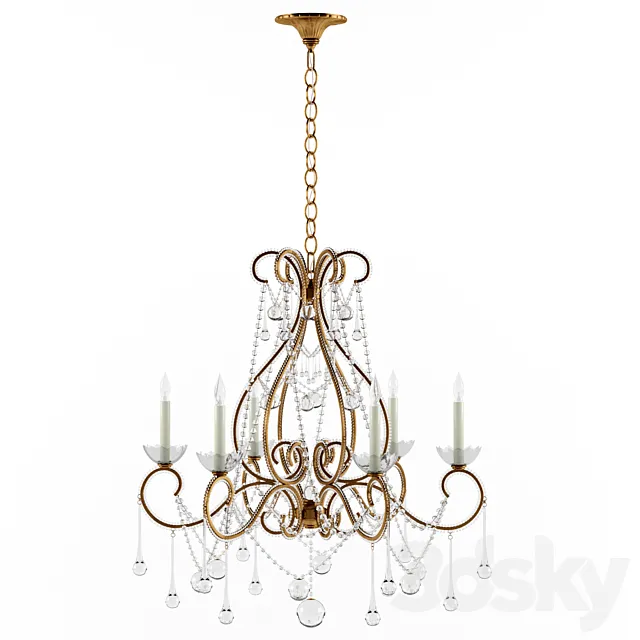 Visual Comfort E. F. Chapman Gloster 3D Model