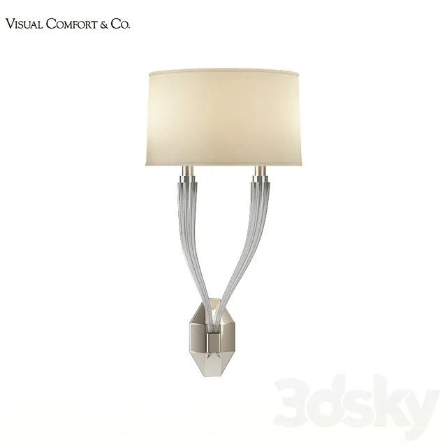 Visual Comfort EF Chapman Ruhlmann CHD2461PN 3D Model Visual Comfort EF Chapman Ruhlmann CHD2461PN 3D Model