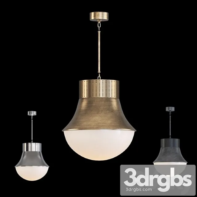 Visual comfort kw5223 kelly wearstler 1 light mini pendant 3D Model Download