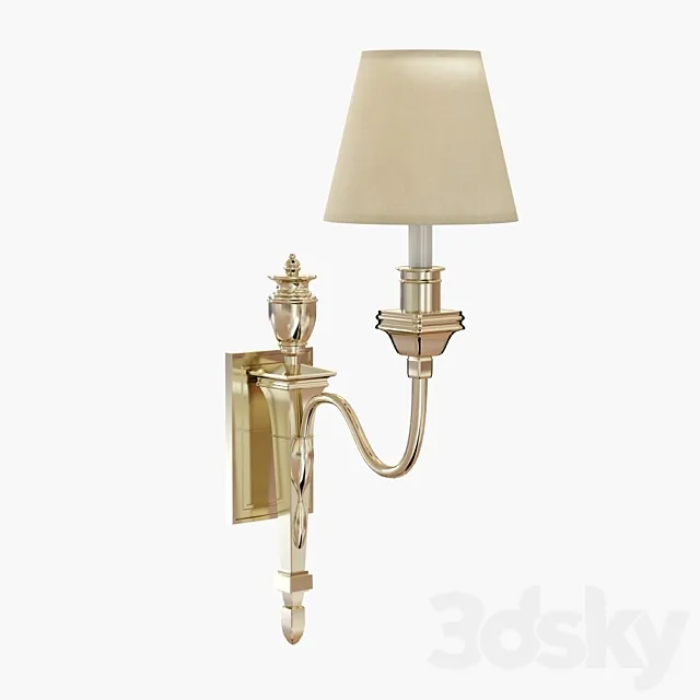 Visual Comfort MS2015 Winslow Single Sconce 3DModel Visual Comfort MS2015 Winslow Single Sconce 3DModel