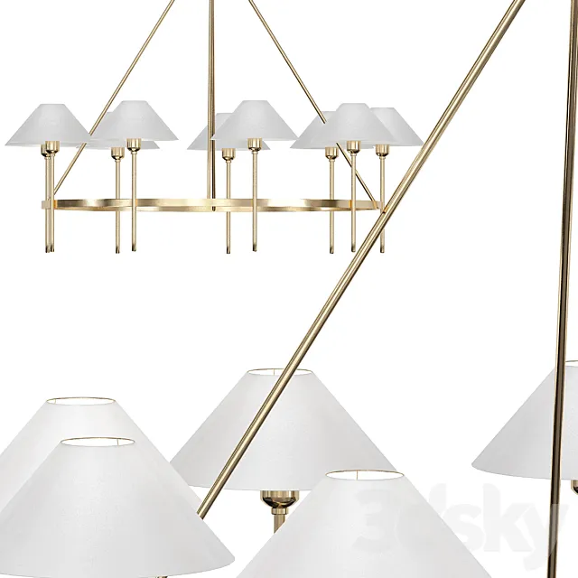 Visual Comfort SP5014BZ-NP 3D Model