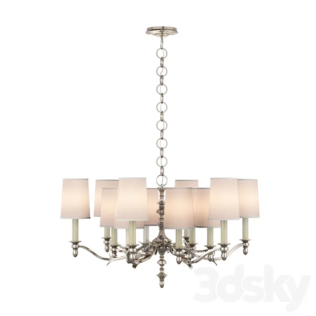 Visual Comfort TOB 5109BSL-NP 3D Model