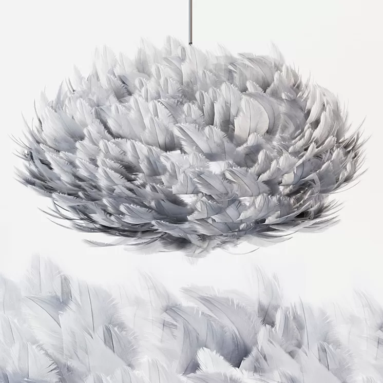 VITA copenhagen _ Plafond Eos XL light gray 3D Model VITA copenhagen _ Plafond Eos XL light gray 3D Model