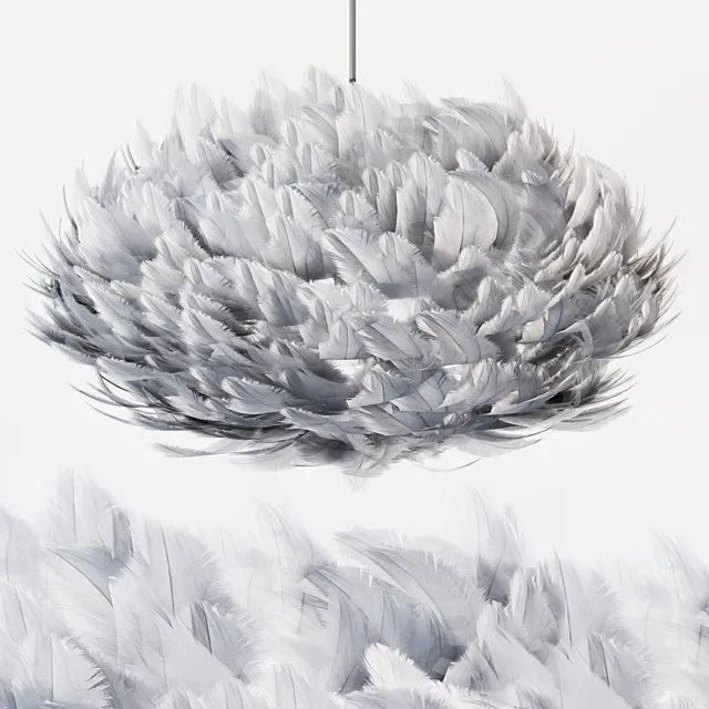 VITA copenhagen _ Plafond Eos XL light gray 3DModel