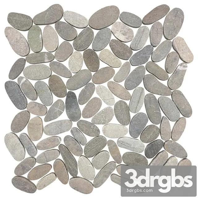 Vitality mica – zen rocks flat pebbles mosaic 3D Model Download Vitality mica – zen rocks flat pebbles mosaic 3D Model Download