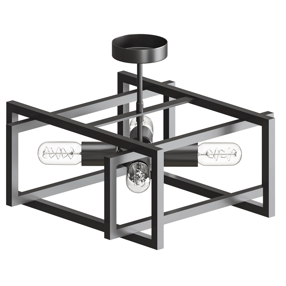 Vitaluce – Chandelier art. V3981-1/4PL 3D Model Vitaluce – Chandelier art. V3981-1/4PL 3D Model