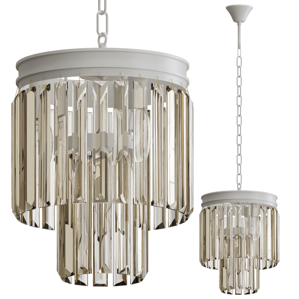 Vitaluce – Chandelier art. V5154-0+3+1 3D Model Vitaluce – Chandelier art. V5154-0+3+1 3D Model