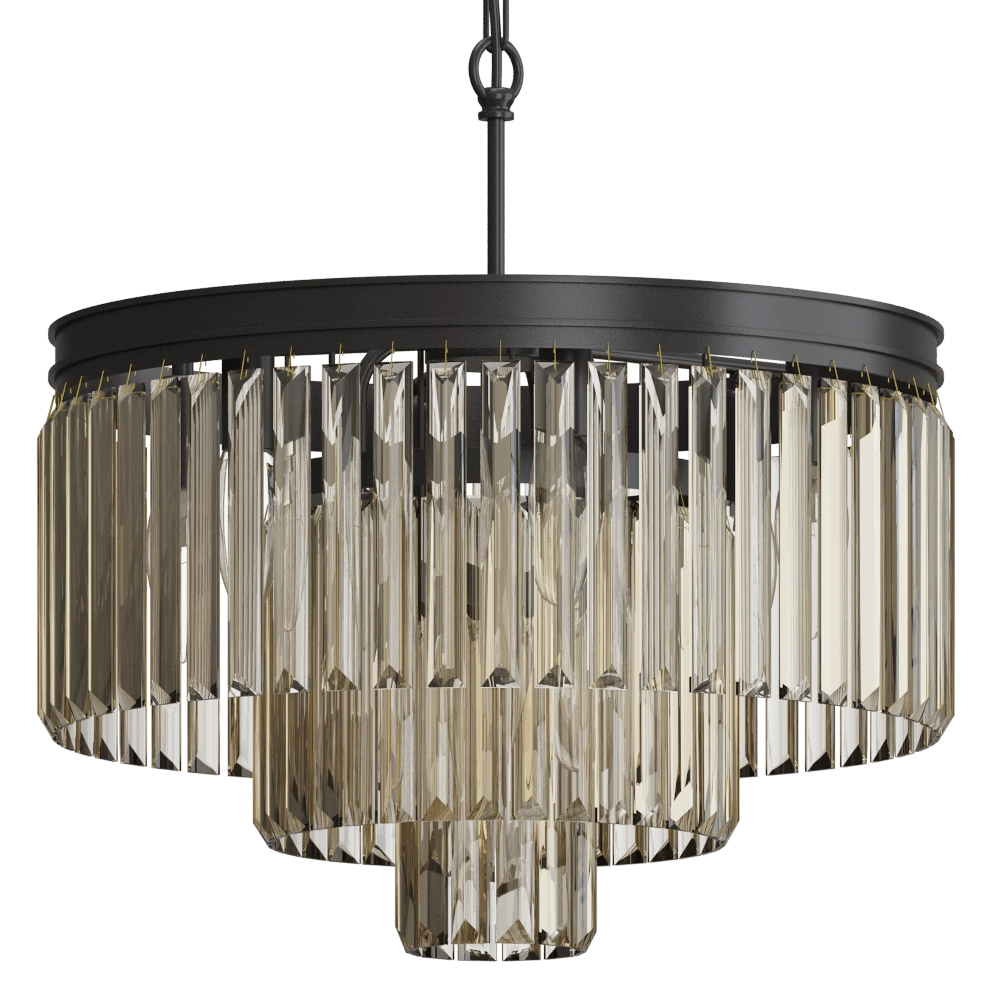 Vitaluce – Chandelier art. V5154-1-6+3+1 3D Model Vitaluce – Chandelier art. V5154-1-6+3+1 3D Model