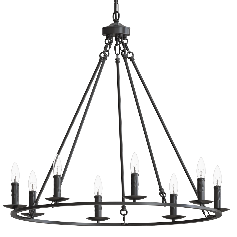 Vitaluce – Chandelier V3756_1_8 3D Model Vitaluce – Chandelier V3756_1_8 3D Model
