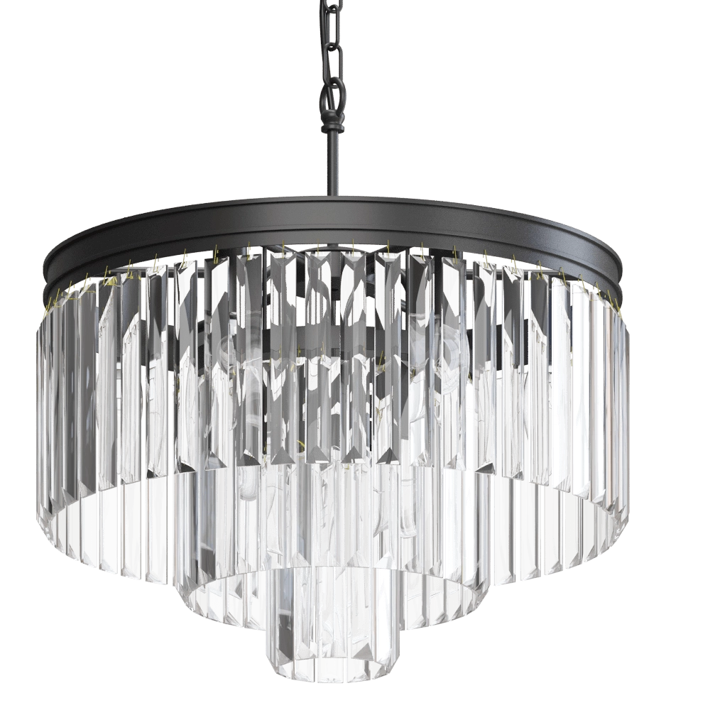 Vitaluce – Chandelier V5151-1-6+3+1 3D Model Vitaluce – Chandelier V5151-1-6+3+1 3D Model