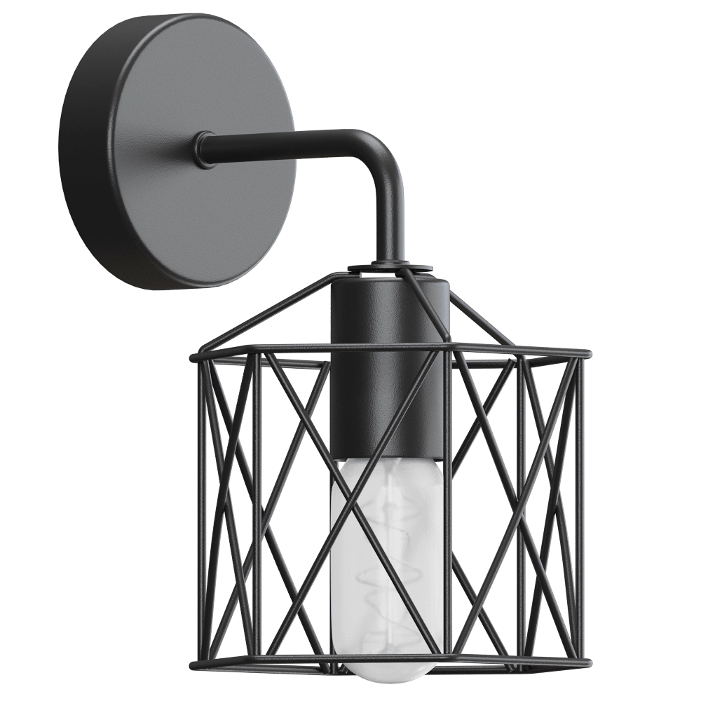 Vitaluce – Wall lamp V4382-0-1A 3D Model Vitaluce – Wall lamp V4382-0-1A 3D Model