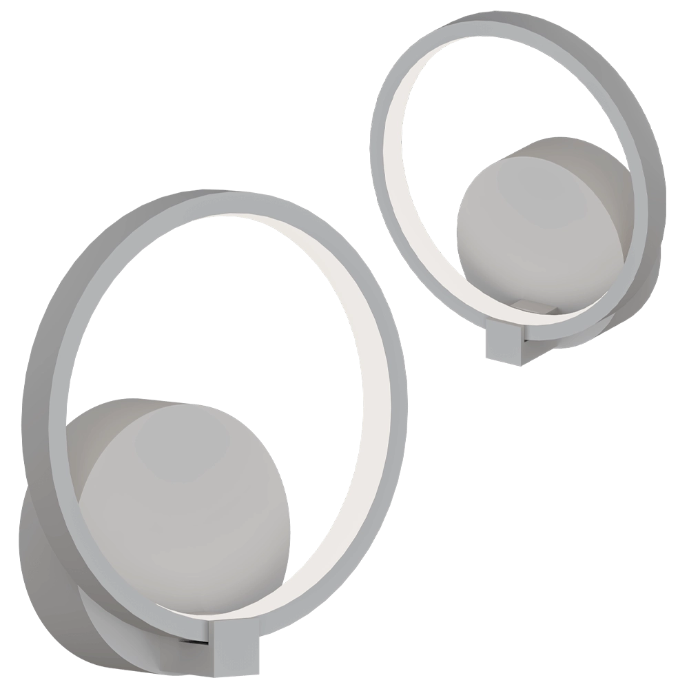 Vitaluce – Wall lamp V4609-0/1A 3D Model Vitaluce – Wall lamp V4609-0/1A 3D Model