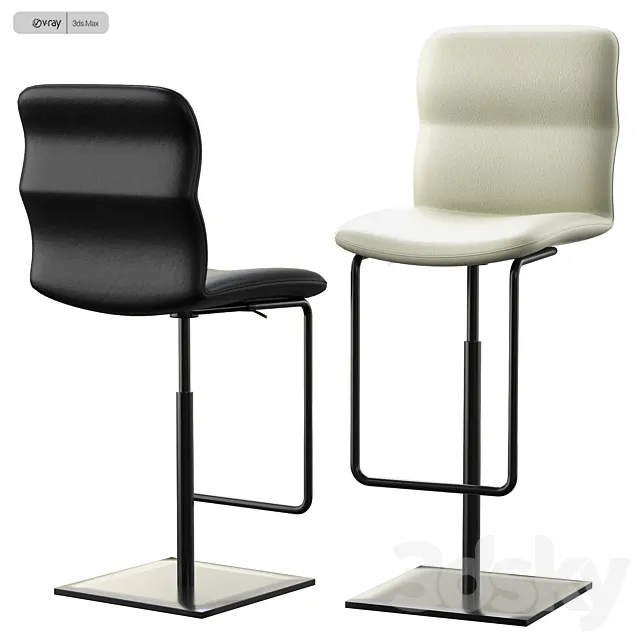 VITCTOR STOOL Italia chairs 3DModel