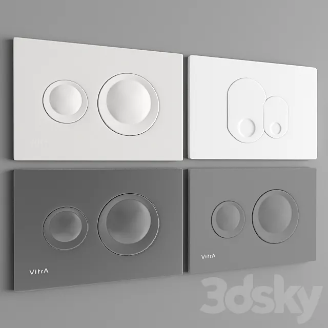 Vitra 711-2080; Vitra 711-2085; VitrA 711-2000; Vitra 711-1080 3D Model Vitra 711-2080; Vitra 711-2085; VitrA 711-2000; Vitra 711-1080 3D Model