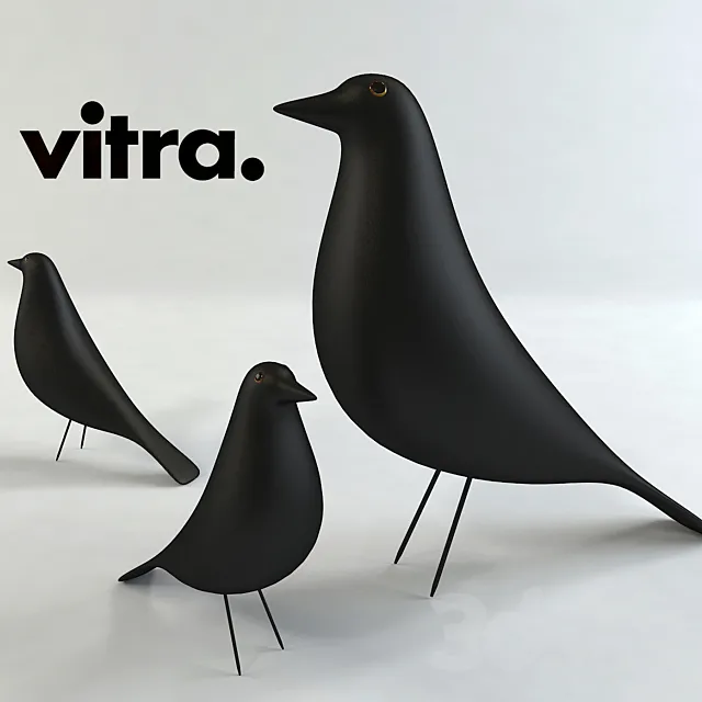 Vitra _ Eames House Bird 3DModel Vitra _ Eames House Bird 3DModel