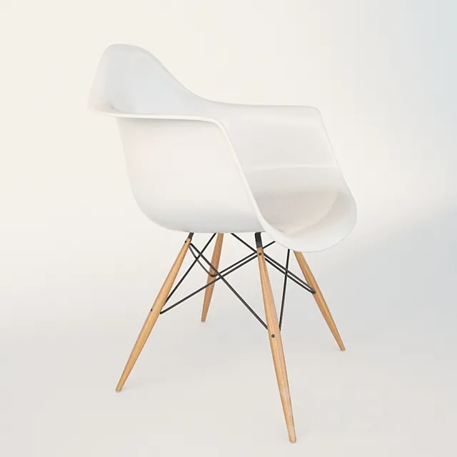 VITRA _ Eames Plastic Armchair 3DModel