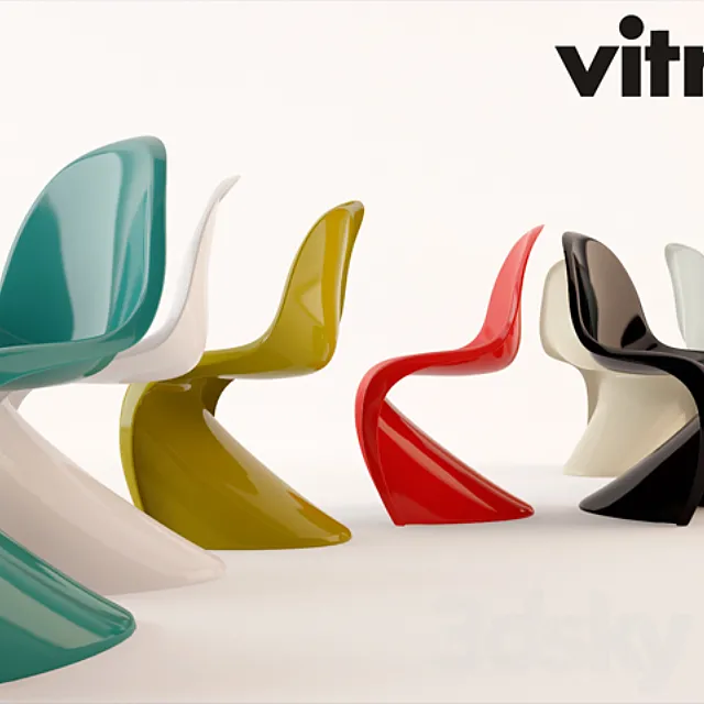 VITRA _ Panton Chair 3D Model