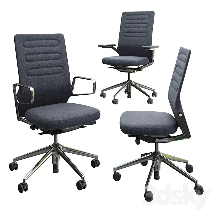 Vitra AC 5 Work 3D Model Free Download