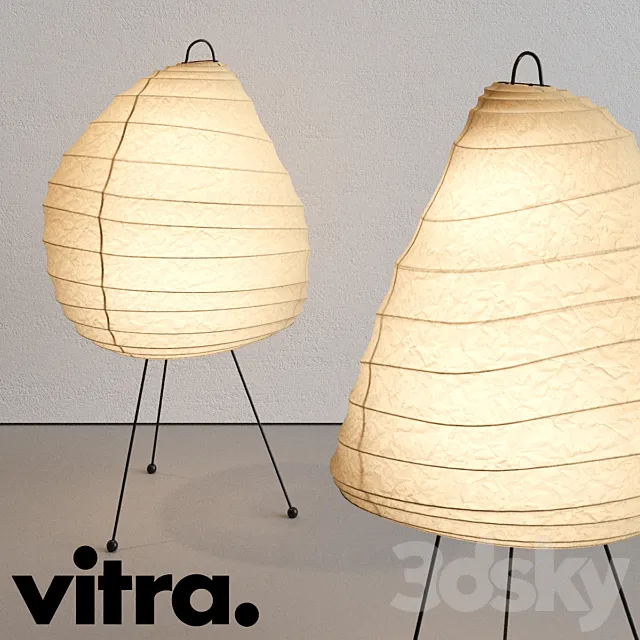 Vitra Akari 1N 3DModel Vitra Akari 1N 3DModel