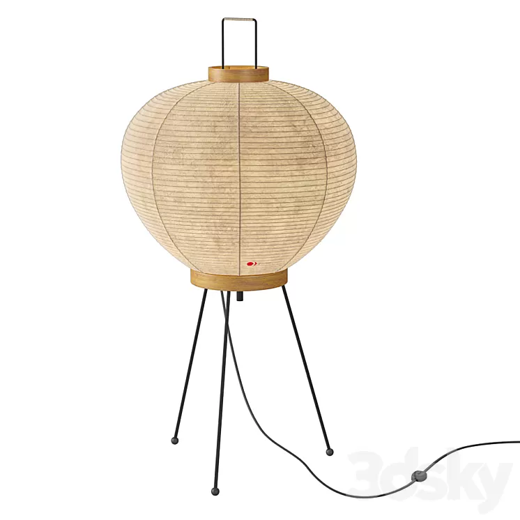 Vitra Akari 3A 3D Model Vitra Akari 3A 3D Model