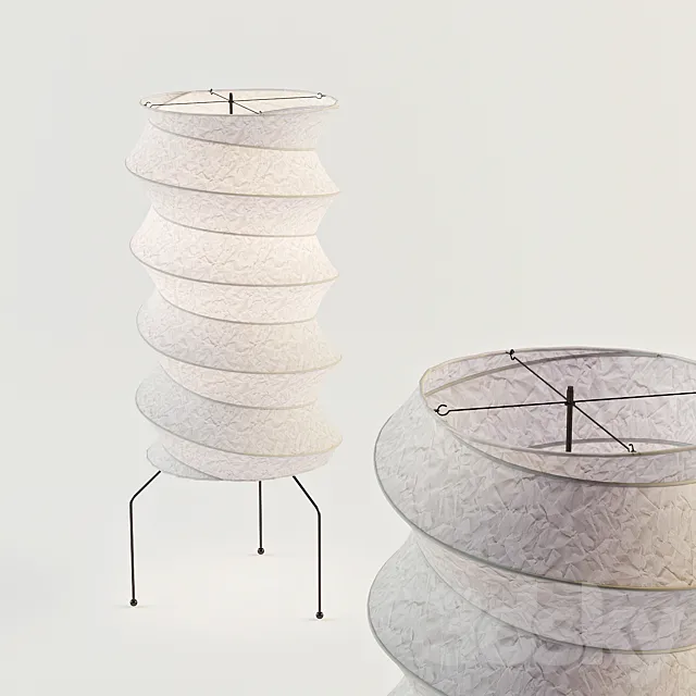 vitra Akari UF2-31N 3DModel vitra Akari UF2-31N 3DModel