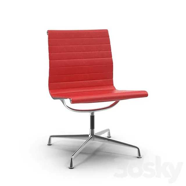Vitra Aluminium Chair EA 3D Model