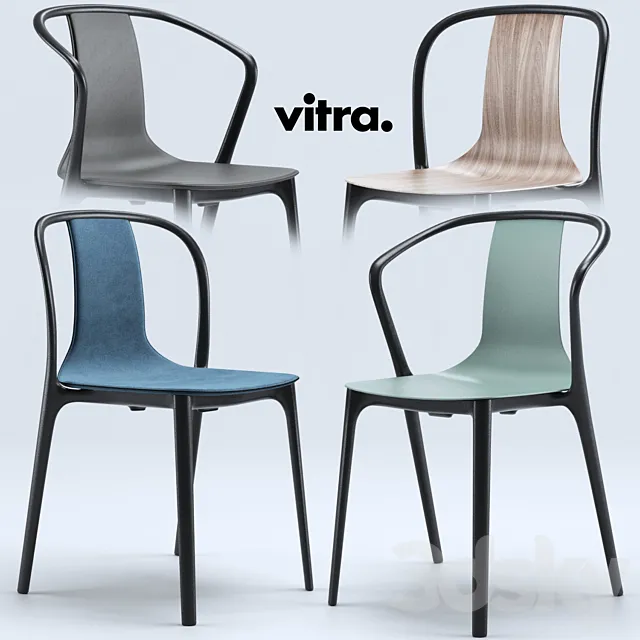 Vitra Belleville Chairs 3DModel