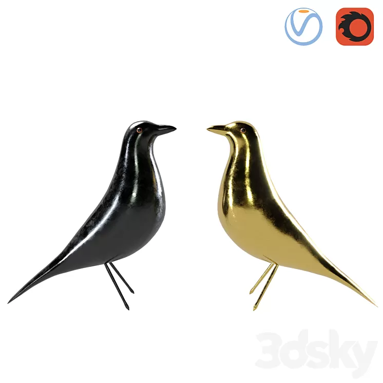 Vitra Bird 3D Model