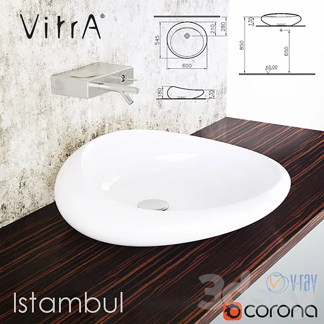 Vitra Istambul 3D Model Vitra Istambul 3D Model