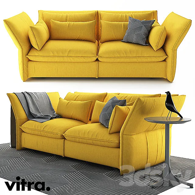 Vitra Mariposa sofa 3D Model