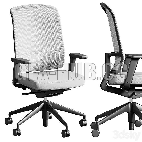 Vitra Office Chair AM 3D Model Vitra Office Chair AM 3D Model