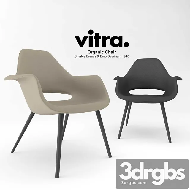 Vitra Organic Chair 1 3D Model Download Vitra Organic Chair 1 3D Model Download