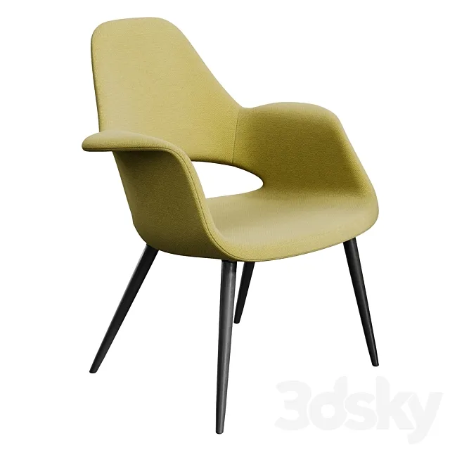 Vitra Organic Chair 3D Model