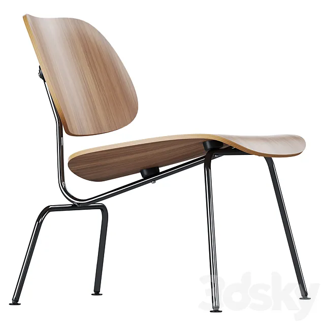 Vitra Plywood Lounge Chair Metal (LCM) 3DModel Vitra Plywood Lounge Chair Metal (LCM) 3DModel